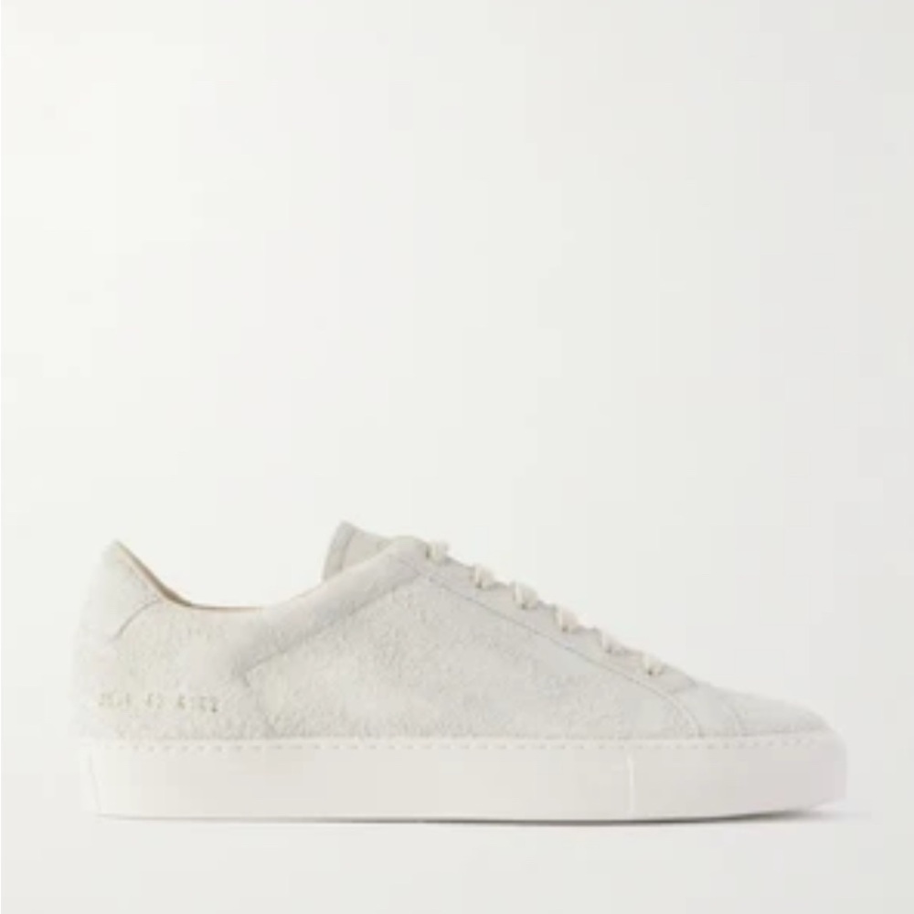 Common Projects Men's Sneakers in Light Gray Suede